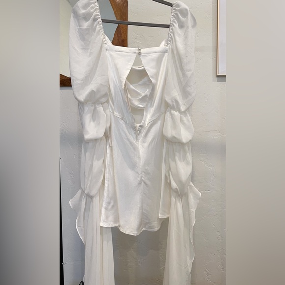 For Love And Lemons White Willow Mini Dress - Picture 11 of 16